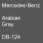 Preview: Mercedes-Benz, Arabian Gray, DB-124.